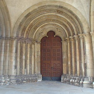 Romanische Portal an der Jakobikirche Coesfeld